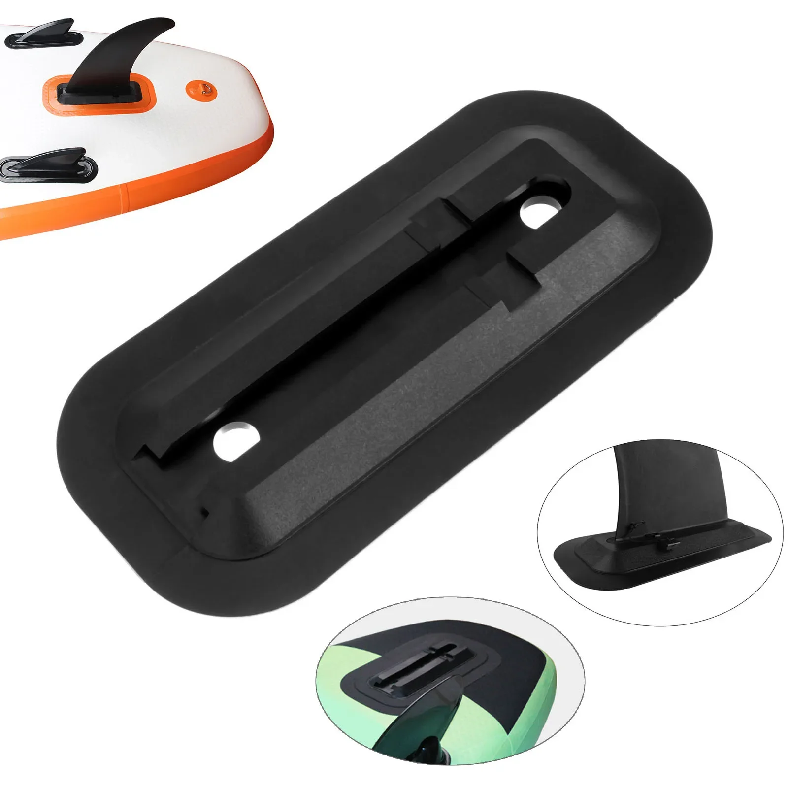 Fishing Kayak Paddle - Base laterale per pinna centrale scorrevole