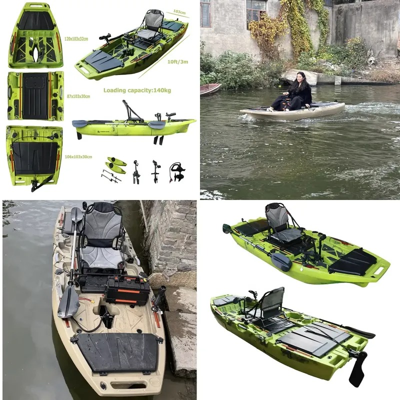 Kayak a Pedali con Elica da 10 - Fishing Kayak Pedal Drive recensione e prezzo